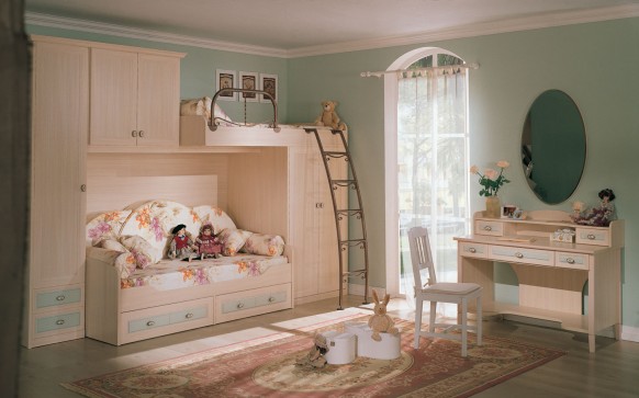 Victorian-style-kids-room-interior