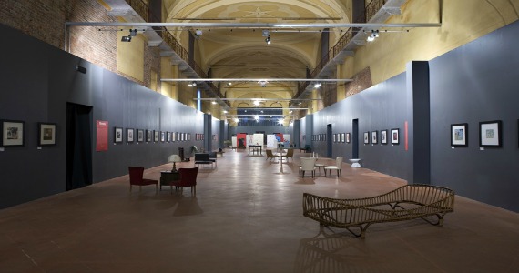 elogio della pigrizia - mostra di Guido Scarabottolo - Cremona 2010